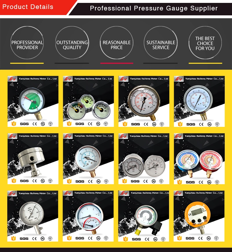 PTFE Diaphragm Seal Pressure and Vacuum Gauges