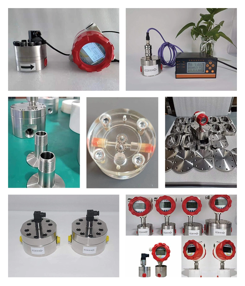 Fuel Flow Management Volume Type Aviation Kerosene Flow Meter with Upper and Lower Limit Alarm