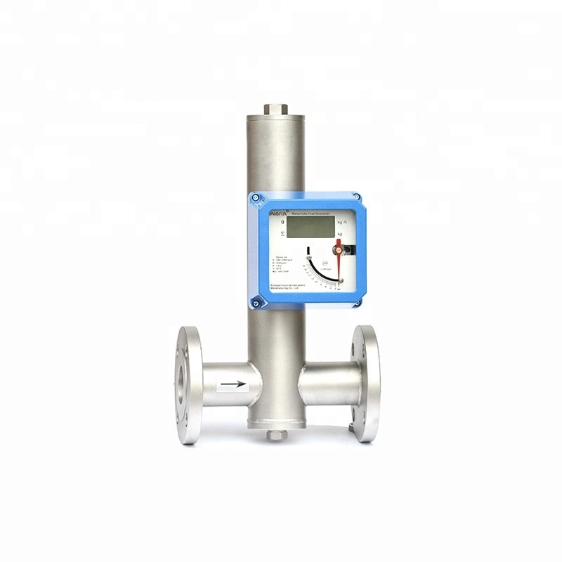 4-20mA Digital Metallic Tube Variable Area Flowmeter Liquid Gas Metal Tube Flow Meter