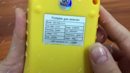 Rilevatore di gas digitale portatile Tvoc per composti organici volatili nel tester del contatore del gas dell'unità di allarme gas