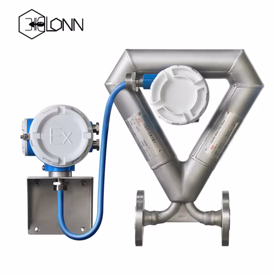 Uscita allarme Misuratore di portata massica Coriolis per gas di ammoniaca
